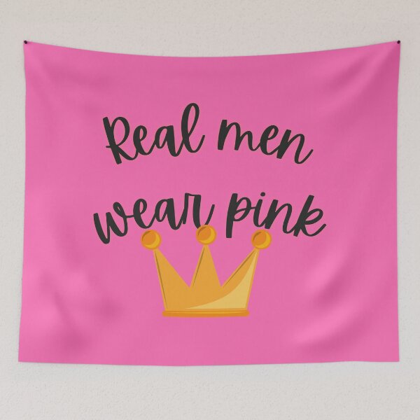 Item preview, Real Men Wear Pink designed and sold by AnAwkwardOtter.