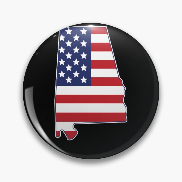 Item preview, State of Alabama USA American Flag Patriotic designed and sold by RoguePixel.
