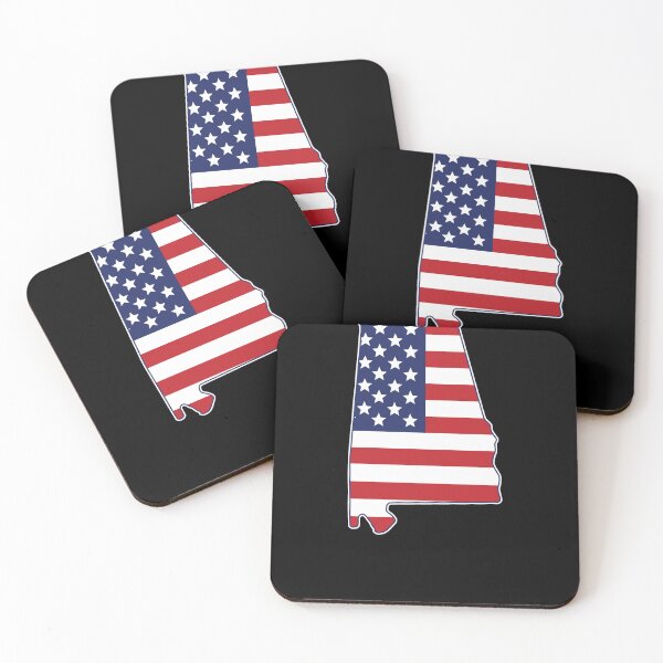 Item preview, State of Alabama USA American Flag Patriotic designed and sold by RoguePixel.