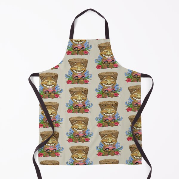 Item preview, Happy tiki is going out for some surfing designed and sold by Mirjam Griffioen.