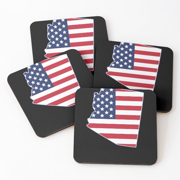 Item preview, State of Arizona USA American Flag Patriotic designed and sold by RoguePixel.