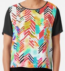 Tracy Porter / Poetic Wanderlust: Never Giving Up (print) Chiffon Top