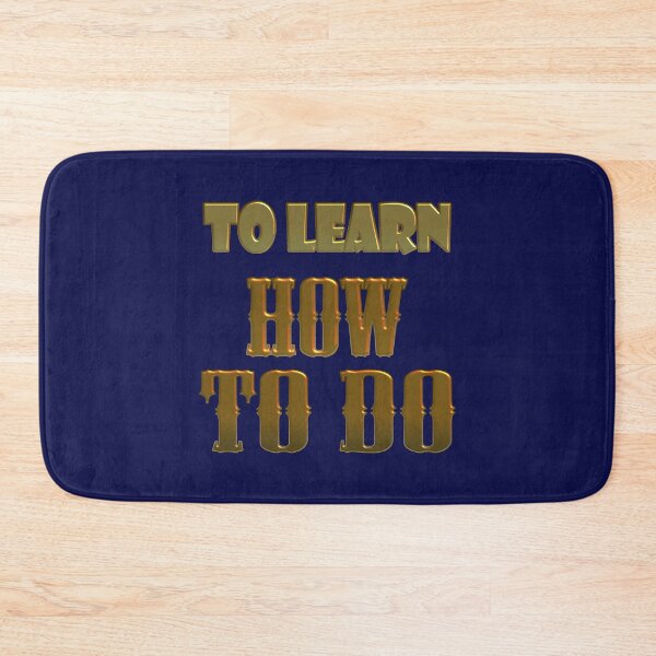 Item preview, Metal text designTO LEARN HOW TO DO designed and sold by Trianglegreen.