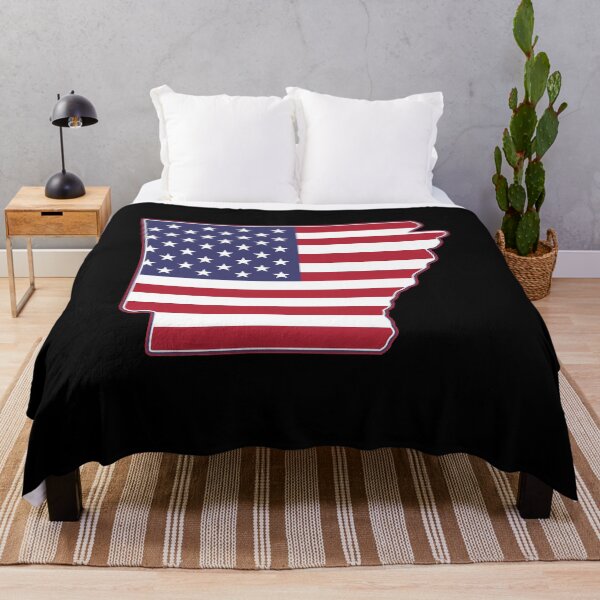 Item preview, State of Arkansas USA American Flag Patriotic designed and sold by RoguePixel.