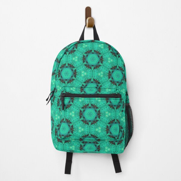 Item preview, Mint Green Hexagons and Stars Textured Geometric Abstract Pattern designed and sold by Negin Mf Designs.