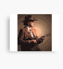 Bill Monroe Portrait Canvas Print