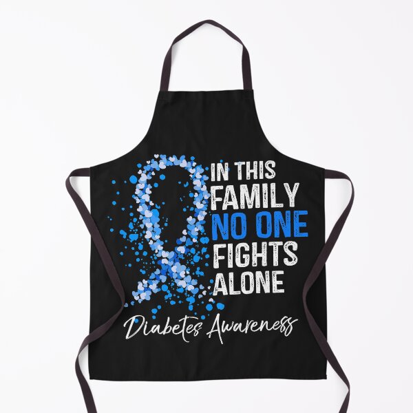 Item preview, In This Family No One Fights Alone Diabetes Awareness designed and sold by CarlaHerold.