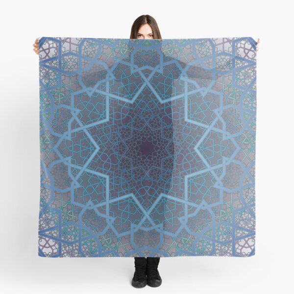 Fatty Phi Flower Three Layer Scarf