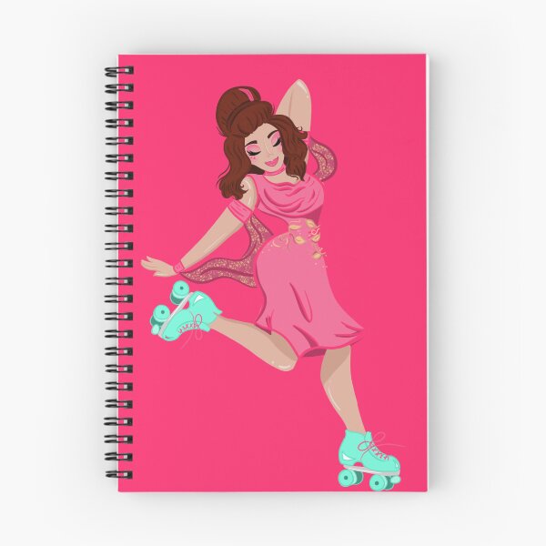 Item preview, Magenta Roller Skater designed and sold by EdeeBeeDesign.