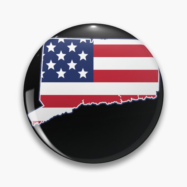 Item preview, State of Connecticut USA American Flag Patriotic designed and sold by RoguePixel.