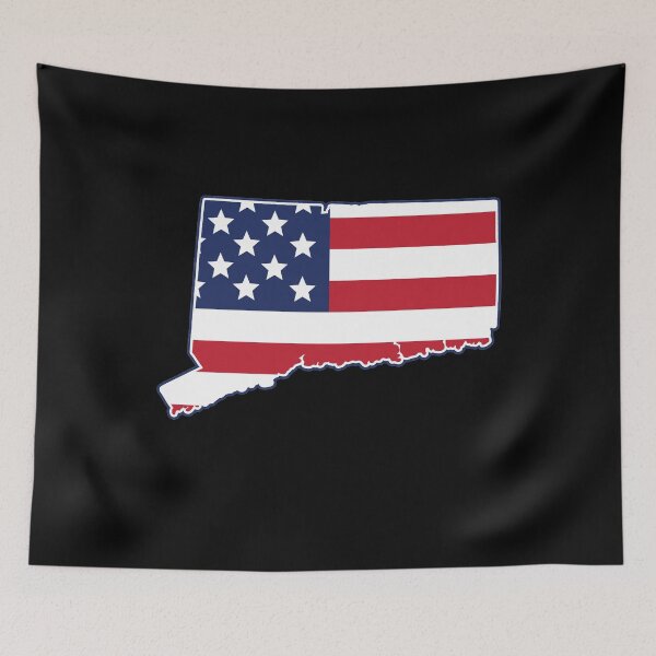 Item preview, State of Connecticut USA American Flag Patriotic designed and sold by RoguePixel.