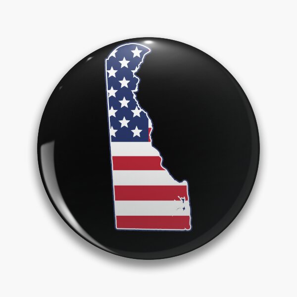 Item preview, State of Delaware USA American Flag Patriotic designed and sold by RoguePixel.