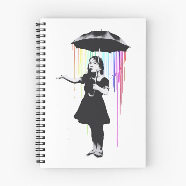 Item preview, Umbrella Girl Colorful -  Banksy designed and sold by WE-ARE-BANKSY.