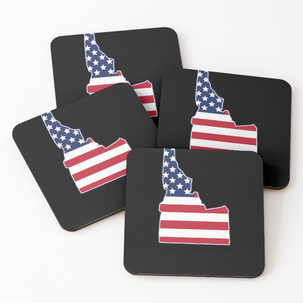 Item preview, State of Idaho USA American Flag Patriotic designed and sold by RoguePixel.
