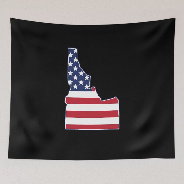 Item preview, State of Idaho USA American Flag Patriotic designed and sold by RoguePixel.