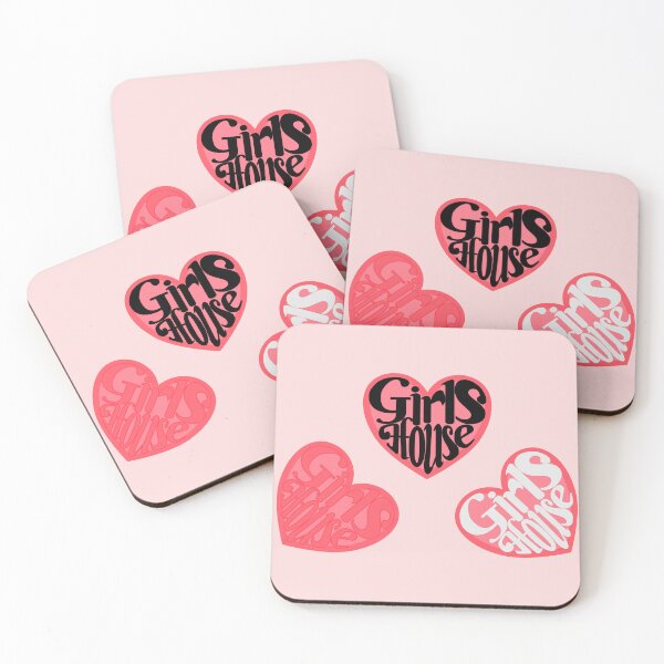 Item preview, Girls House Maisie Peters Heart Pink White and Black Sticker set designed and sold by aftereliza.