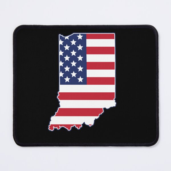 Item preview, State of Indiana USA American Flag Patriotic designed and sold by RoguePixel.