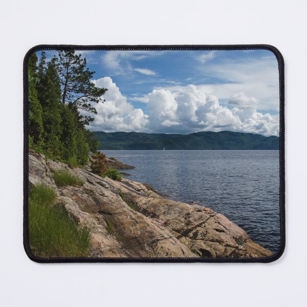 Item preview, Coastal Beauty of Saguenay River in Quebec, Canada designed and sold by Georgia Mizuleva.