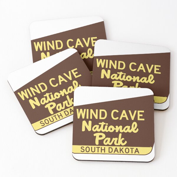 Artikelvorschau, Wind Cave National Park South Dakota Schild SD entworfen und verkauft von DESTINATIONS DECAL.