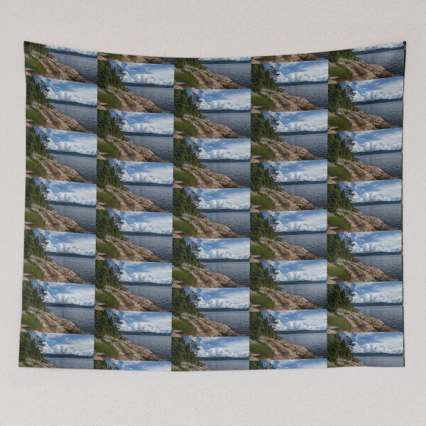 Item preview, Coastal Beauty of Saguenay River in Quebec, Canada designed and sold by Georgia Mizuleva.