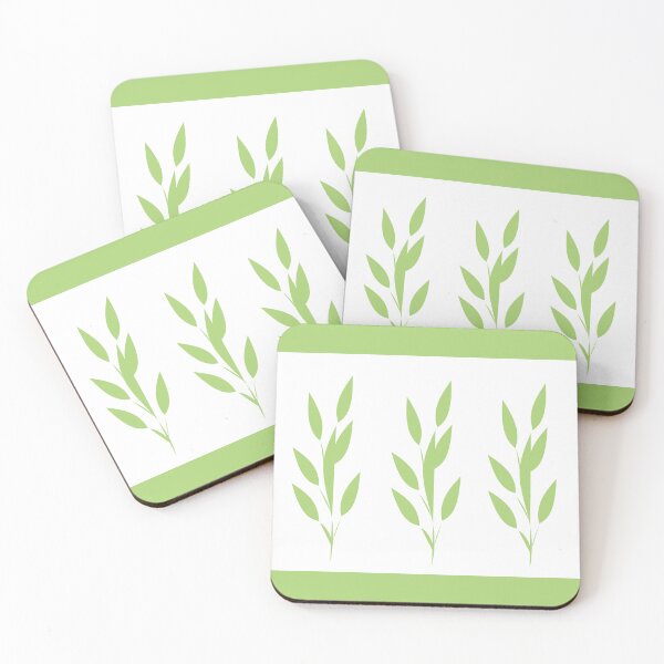 Item preview, Sprigs of Green Leaves designed and sold by Karen Thomson.