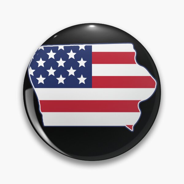 Item preview, State of Iowa USA American Flag Patriotic designed and sold by RoguePixel.