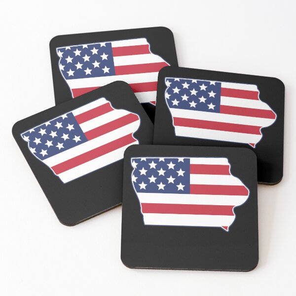 Item preview, State of Iowa USA American Flag Patriotic designed and sold by RoguePixel.