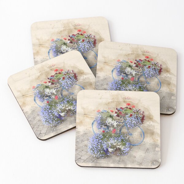 Item preview, Exeter bicycle flowers designed and sold by Graz-Photos.