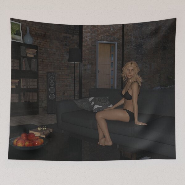 Item preview, New Woman Relaxing  designed and sold by merlin722.