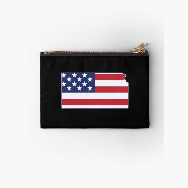 Item preview, State of Kansas USA American Flag Patriotic designed and sold by RoguePixel.