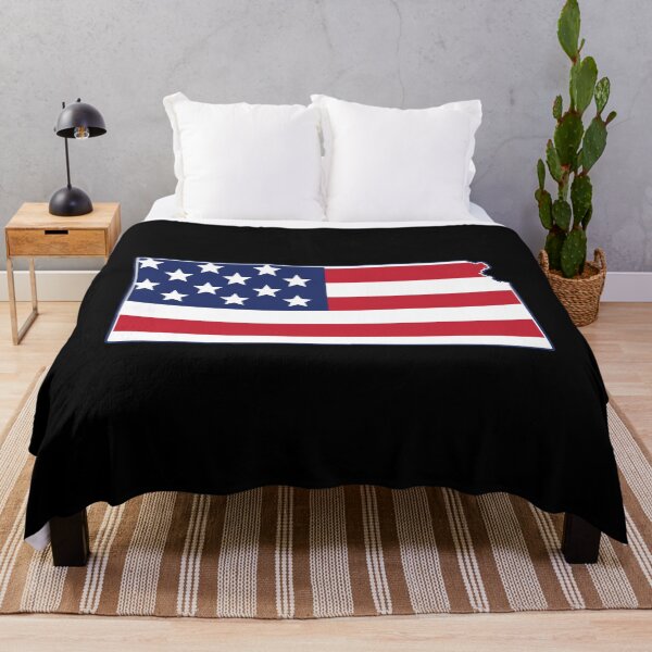 Item preview, State of Kansas USA American Flag Patriotic designed and sold by RoguePixel.