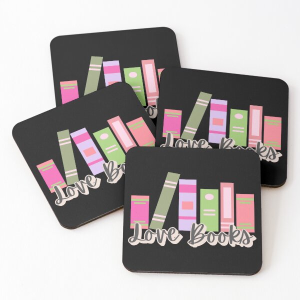 Item preview, Pink Love Books, Fun Book Lover Design For Eager Readers And Book Lovers designed and sold by TrulyEpoque.