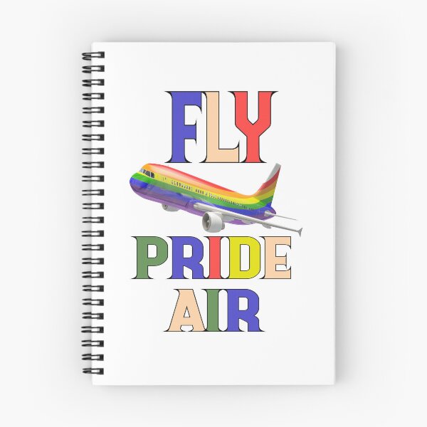 Item preview, Fly Pride Air -  Imaginary Airline, Unfortunately -  Gay Pride designed and sold by MauveMoves.
