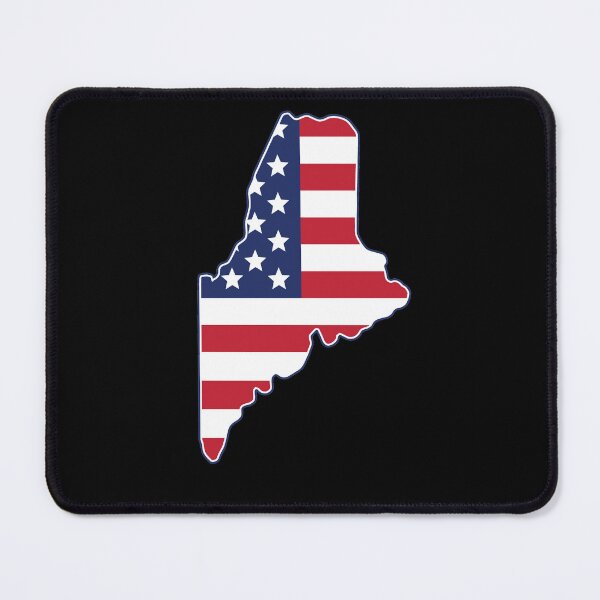 Item preview, State of Maine USA American Flag Patriotic designed and sold by RoguePixel.
