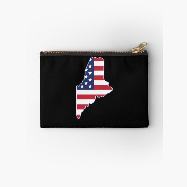 Item preview, State of Maine USA American Flag Patriotic designed and sold by RoguePixel.