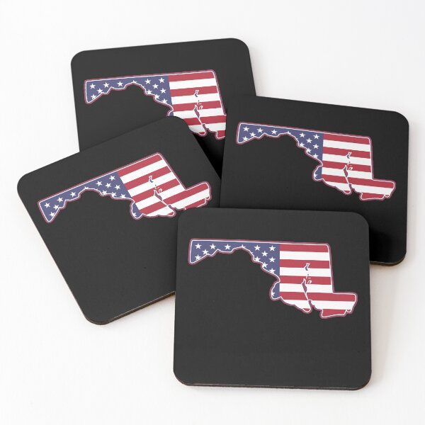 Item preview, State of Maryland USA American Flag Patriotic designed and sold by RoguePixel.