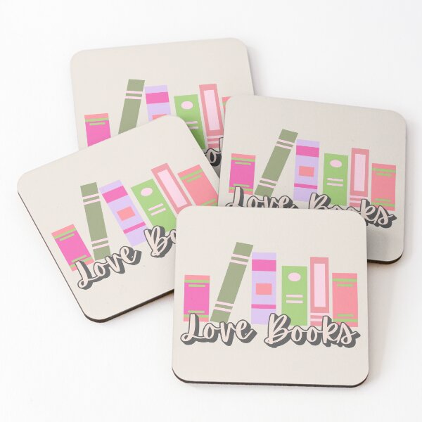 Item preview, Pink Love Books, Fun Book Lover Design For Eager Readers And Book Lovers designed and sold by TrulyEpoque.