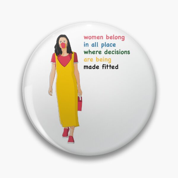 Item preview, Women Belong In All Place Where Decisions Are Being Made Fitted. Womens equality designed and sold by Valeree Store.