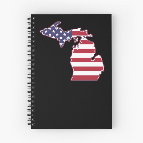 Item preview, State of Michigan USA American Flag Patriotic designed and sold by RoguePixel.