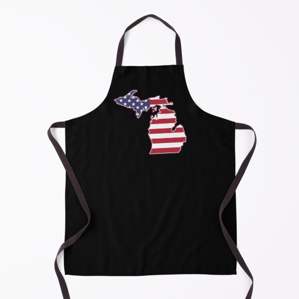 Item preview, State of Michigan USA American Flag Patriotic designed and sold by RoguePixel.