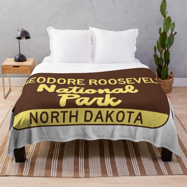 Artikelvorschau, Theodore-Roosevelt-Nationalpark North Dakota Zeichen ND entworfen und verkauft von DESTINATIONS DECAL.