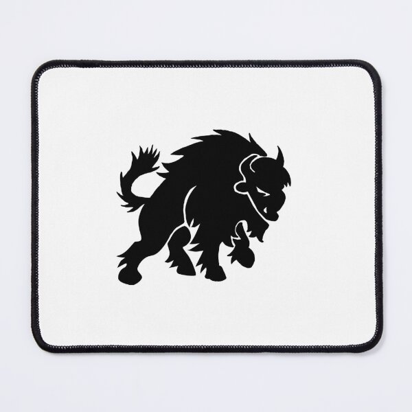 Item preview, Black Bison Emblem designed and sold by Nealoc.
