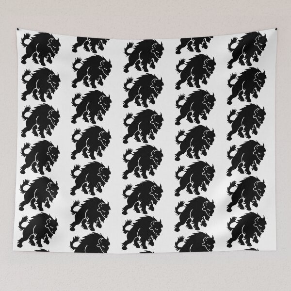 Item preview, Black Bison Emblem designed and sold by Nealoc.