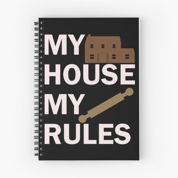 Item preview, My House My Rules - Funny Design designed and sold by DerekJSmith.