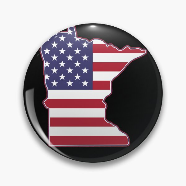 Item preview, State of Minnesota USA American Flag Patriotic designed and sold by RoguePixel.