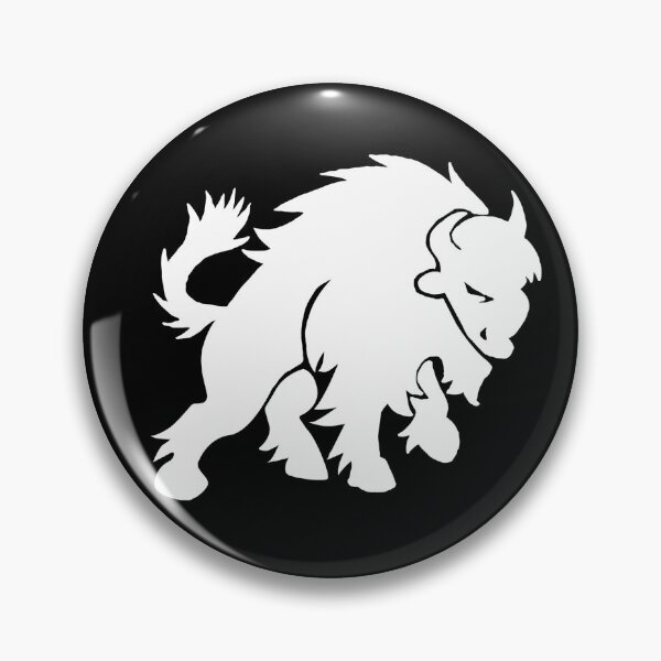 Item preview, White Bison Emblem designed and sold by Nealoc.