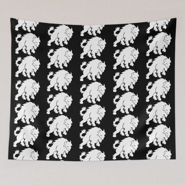 Item preview, White Bison Emblem designed and sold by Nealoc.