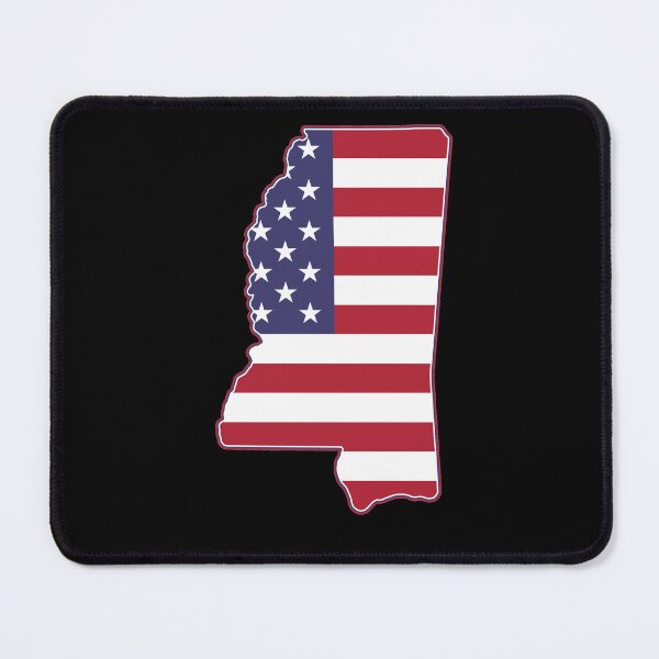 Item preview, State of Mississippi USA American Flag Patriotic designed and sold by RoguePixel.
