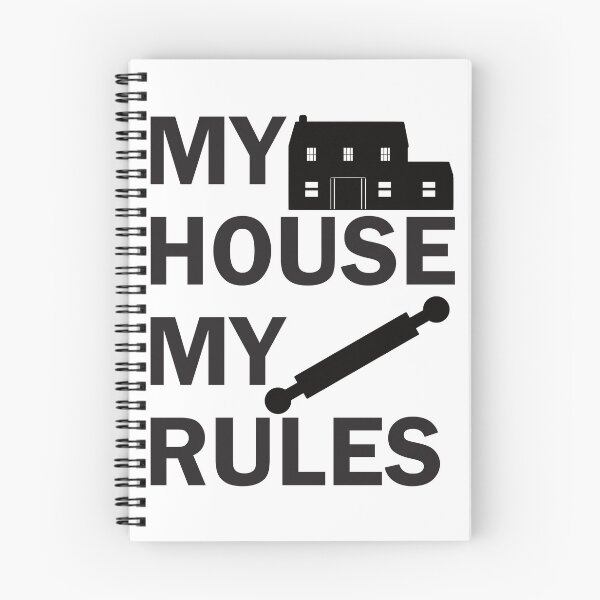 Item preview, My House My Rules - Funny Design designed and sold by DerekJSmith.