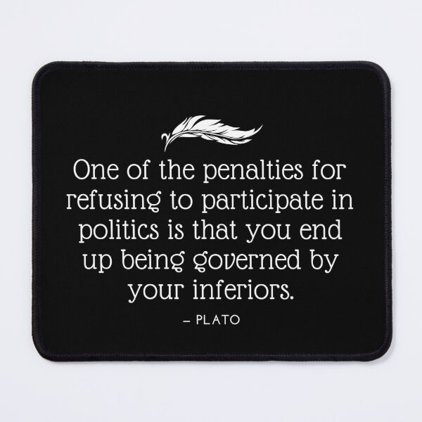 Item preview, Plato and Politics designed and sold by NRealm.